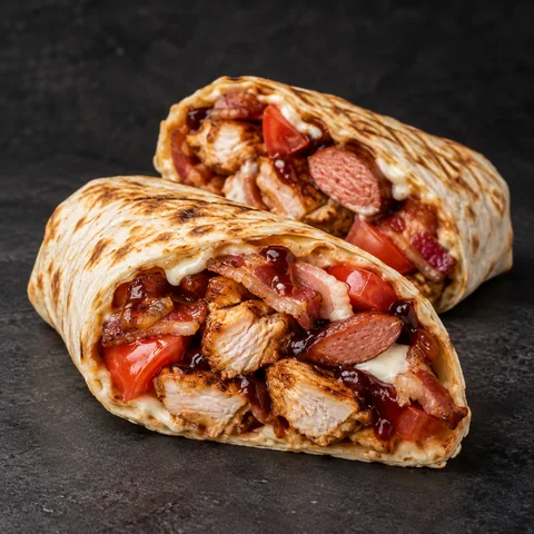 Много мяса